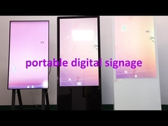 VETO 43-inch commerciële draagbare opvouwbare flexibele netwerk LCD Digital Signage