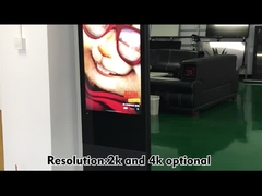 Touchscreen Digital Signage Advertising Totem Indoor 55 Inch Interactive