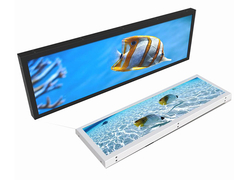 VETO Ultra Wide Stretched Bar Screen Indoor lcd reclame spelers Android Schap Rand Strip Display