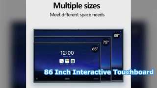 86 inch interactief whiteboard Android-touchscreen