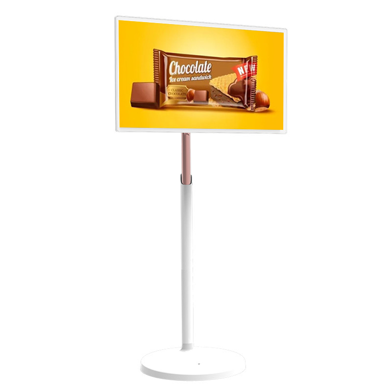 VETO 21 inch draagbare slimme TV Android 12 Mobile Smart Display TV voor online onderwijs