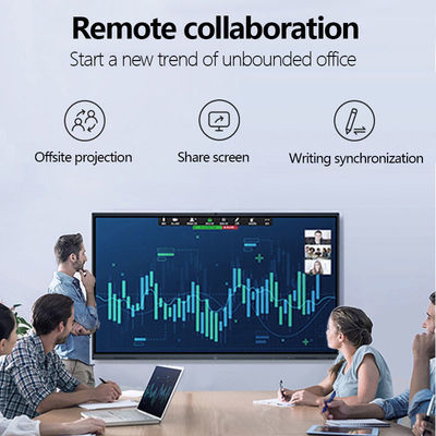 Kwaliteit 86 Duimtouch screen Elektronische Interactieve Whiteboard Digitaal Android Lcd fabriek
