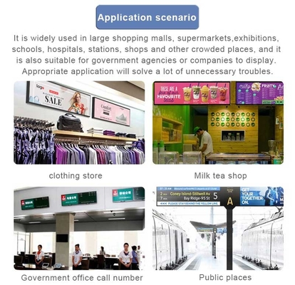 Shelf Screen Stretched Bar LCD Display For Retail Store/Shopping Mall/Supermarket
