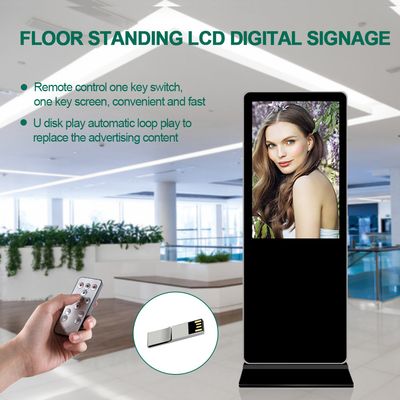 Interactieve digitale signage met hoge resolutie voor winkelcentra
