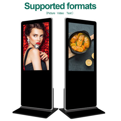 Kwaliteit VETO Android Floor Standing Screen 4K Interactief Touch Screen Digitaal signage en display Fabriek