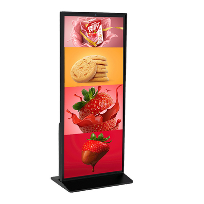 OEM Vloerstaand Digitaal Signaal 75 inch Touch Screen Kiosk 4K LCD Display