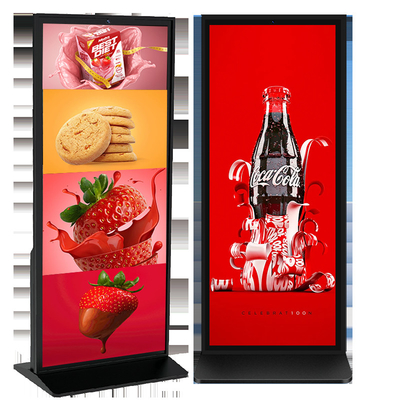 70 inch Full Screen 4k Floor Standing Digital Signage TFT LCD Touch Screen Kiosk
