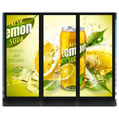 Indoor Touch Screen Advertising Kiosk met 70 inch LCD Displays en 500 cd/m2 Helderheid