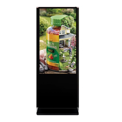 43 inch Panel Grootte Vloer Staande Digitale Sigange LCD Reclame Scherm Kiosk Totem Monitor
