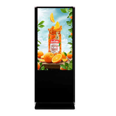 Supermarkt advertentiemachine kiosk vloer stand digitale borden en beeldschermen videospeler
