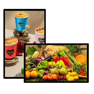 Kwaliteit VETO 21,5 27 32 43 inch touchscreen menubord wandmontage LCD reclame display fabriek