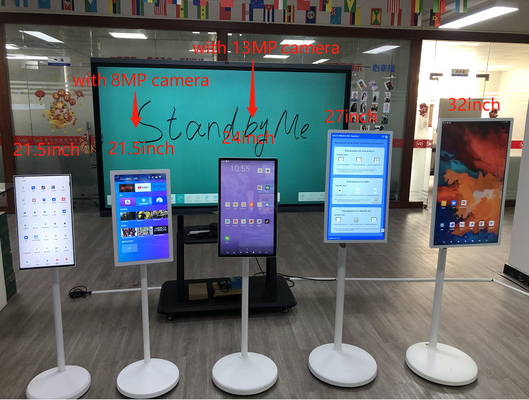 VETO Draagbare slimme tv smal bezel draadloos verplaatsbaar Android 12 interactief smart display