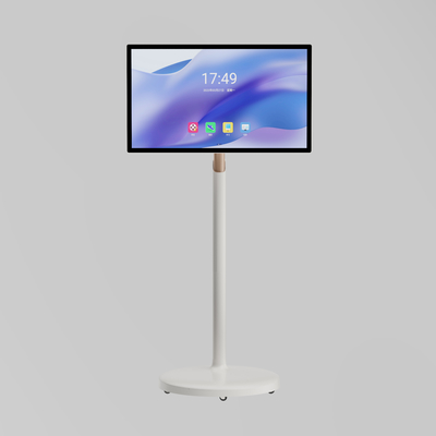 VETO Smart Portable TV on Wheels 1080P Interactieve Rolling TV Android OS Ondersteuning Google Store