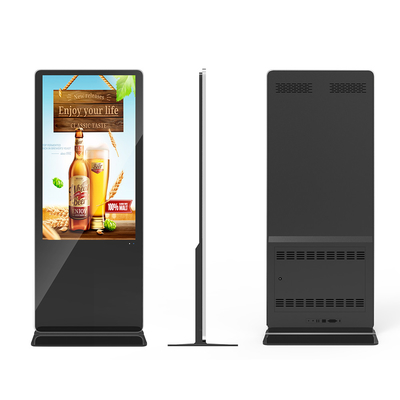 VETO Indoor Advertising Display 43 49 55 inch Verticaal Totem Met Auto Media Player
