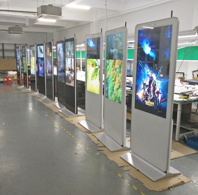 VETO Verticale reclame-machine 55 inch Indoor LCD Display Interactieve schermen voor winkels