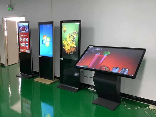 VETO 43 49 55 inch Indoor Shopping Mall Lcd Display Floor Standing Digital Signage Totem Reclame Player