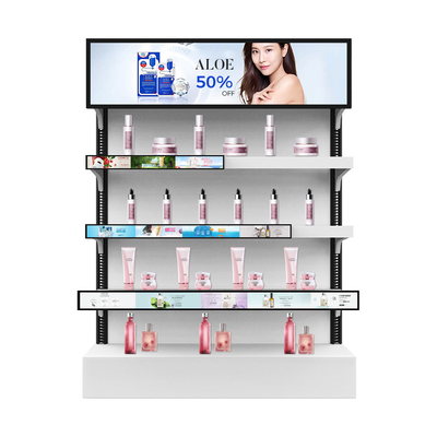 VETO Custom Grootte 23,1 inch Ultra Wide Bar Lcd Display Schap Rande Scherm Voor commerciële reclame videospeler