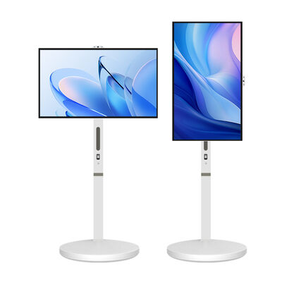 Kwaliteit VETO 21.5/24/32 Inch Interactief Touch Draadloos Draagbaar TV Mobiel Scherm Android Display Ingebouwd 5 Binnen Tentoonstellingshal fabriek