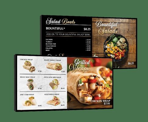 Kwaliteit VETO Muur gemonteerde digitale borden met 1920×1080 resolutie Android OS voor indoor advertenties fabriek