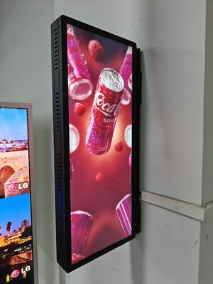 Kwaliteit 21.5 inch wand gemonteerd rekbar LCD-scherm met ingebouwde CMS voor reclame media player Fabriek
