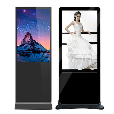 VETO 43 50 55 Inch 4K LCD Reclame Verticale Digitale Kiosk Vloer staande Touch Screen digitale signage
