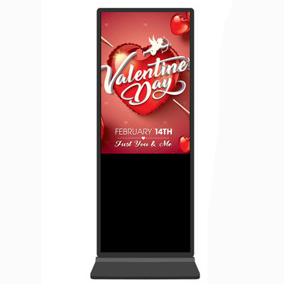 vertical kiosk 55 inch self information digital signage UHD 3840 * 2160 resolution