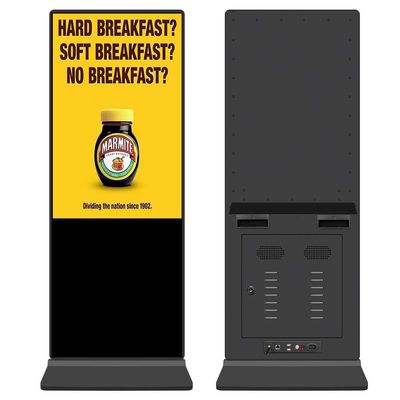 VETO 43 inch Android vloer staande digitale signage LCD totem ondersteuning Wifi USB