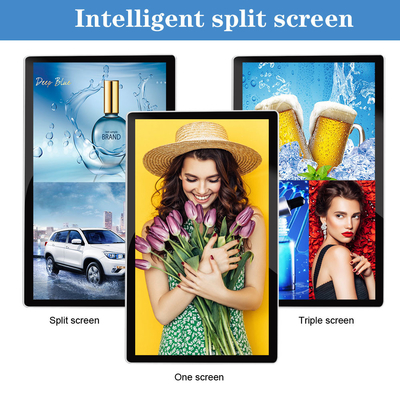 Capacitive Touch Wall Mounted Digital Signage Android Display Monitor For Advertisment